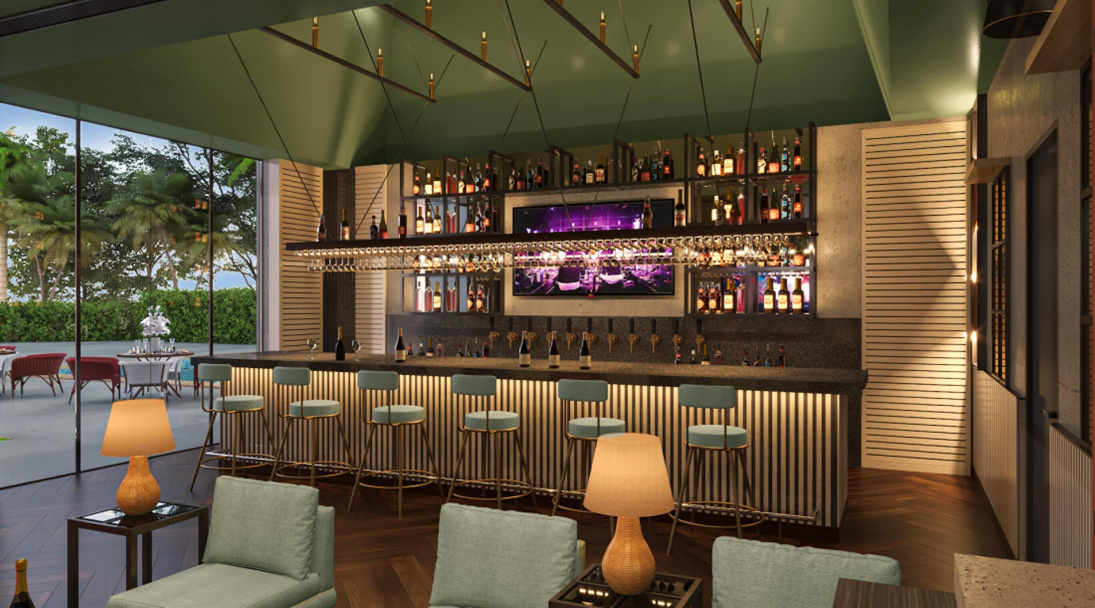 Bar (on property)