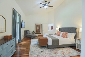 4 bedrooms, iron/ironing board, travel crib, WiFi