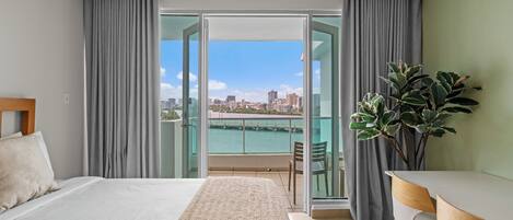 1 makuuhuone, silitysrauta/-lauta, vauvan matkasänky, ilmainen Wi-Fi