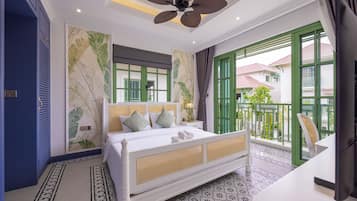 Deluxe Villa, 4 Bedrooms, Private Pool, Lake View | Premium bedding, Select Comfort beds, individually decorated