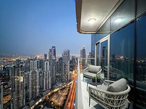 Deluxe Apartment, City View | Balcony
