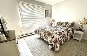 2 slaapkamers, een bureau, wifi, beddengoed