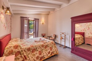 Family Villa, Multiple Bedrooms, Refrigerator & Microwave, Mountainside (Villa Belvedere Condor - L) | View from room - Villa Belvedere Condor - L - with Pool (Alassio)