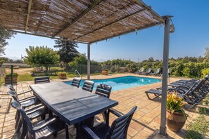 Pool - Apartment 'Simon' with Mountain View, Private Pool and Wi-Fi (San Dalmay)