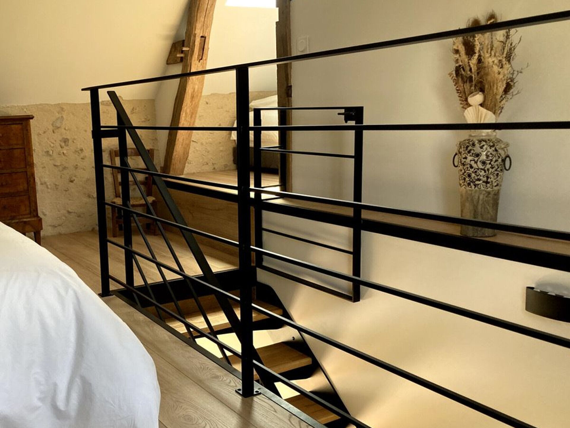 1 habitación y ropa de cama 