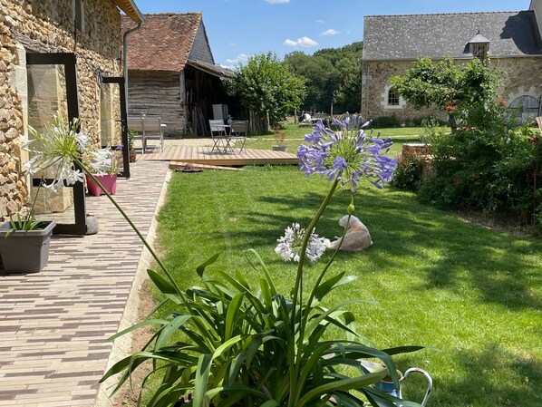 Àrea exterior de l'allotjament