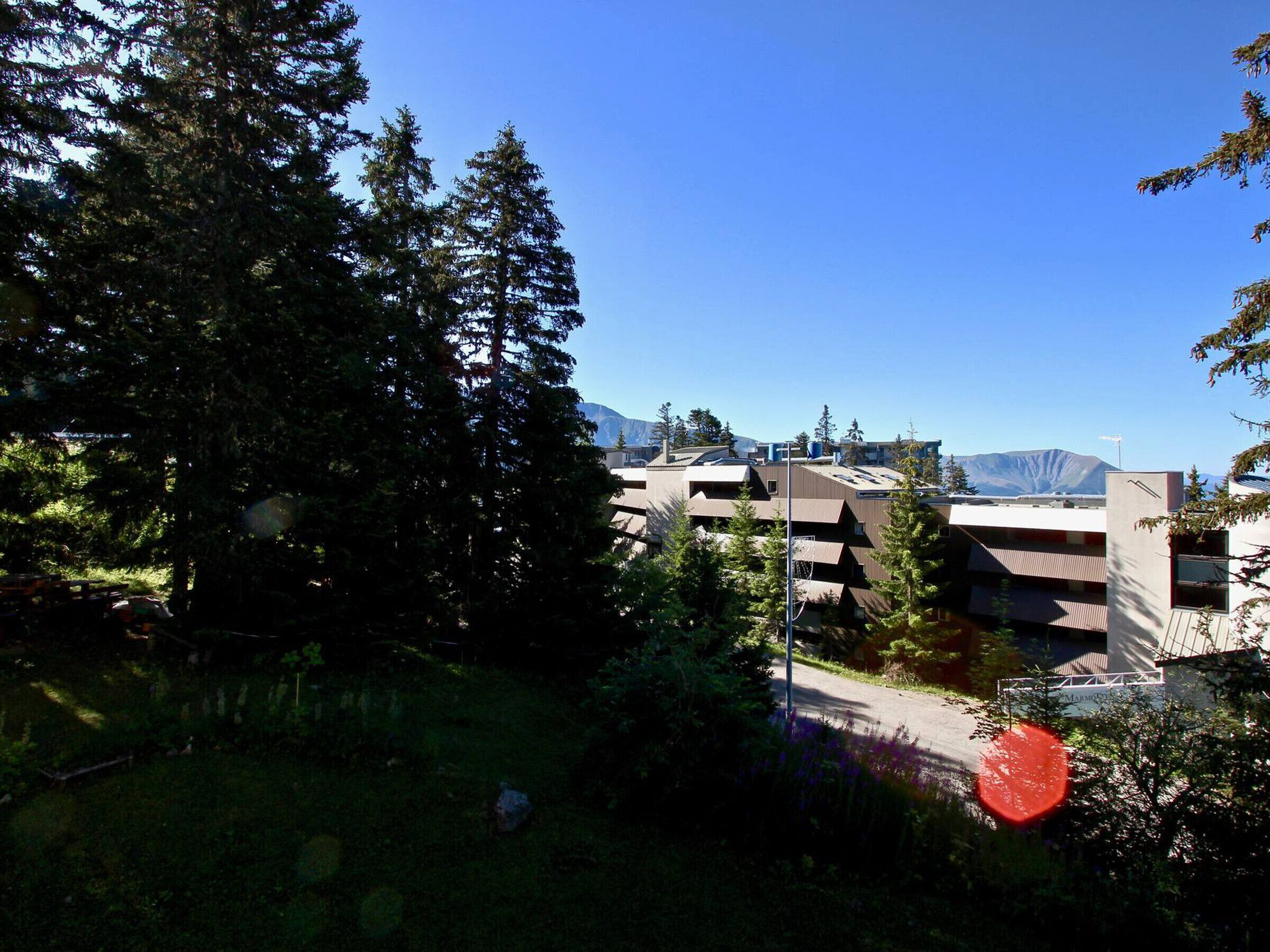 Enceinte de l’hébergement