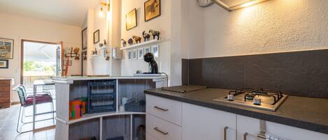 Frigorífic, microones, placa de cuina i cafetera i tetera