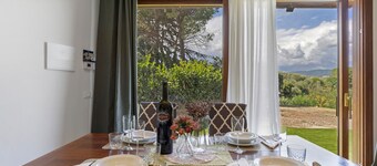 Appartement 'Bellavista Cottage Salvia' avec jardin commun, Wi-Fi et climatisation