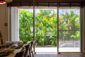 Basic Villa, Balcony, Ocean View | Living area | 70-inch flat-screen TV with digital channels, Netflix, Hulu - Onna Resort Nakadomari (Onna)