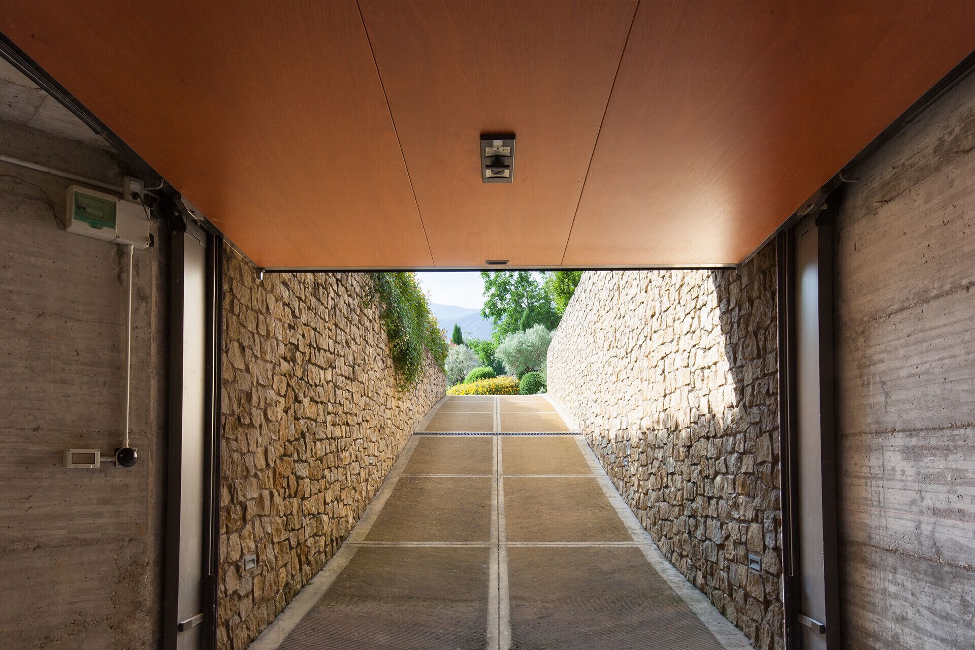 Enceinte de l’hébergement