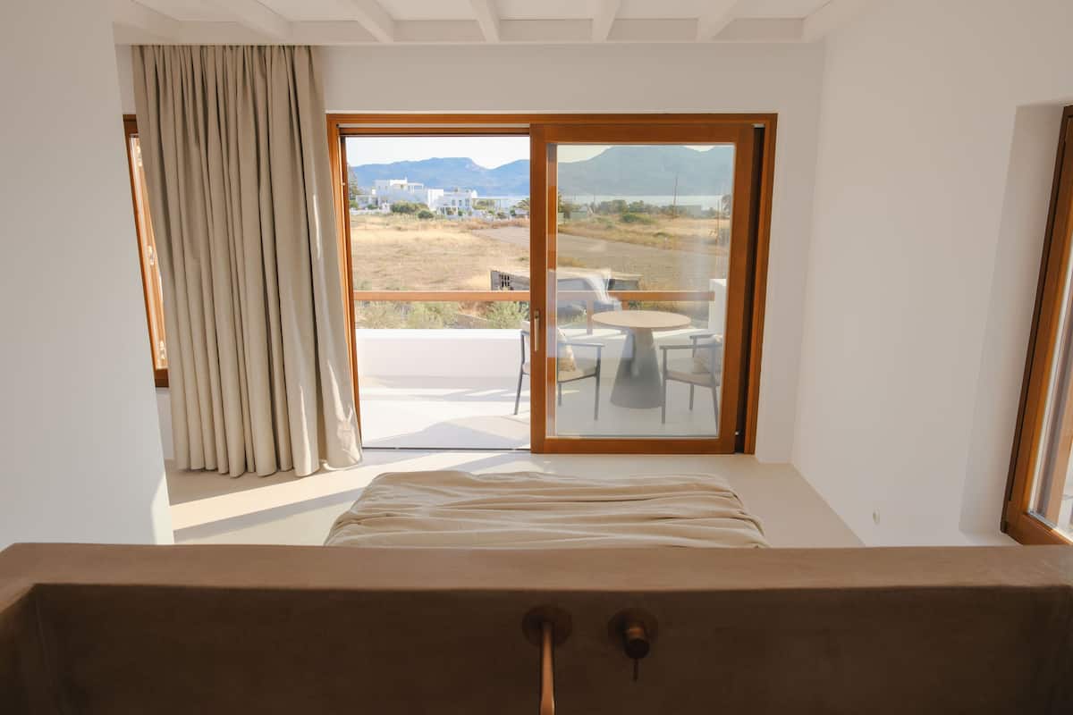 Suite with Sea View - First Floor - Anthos | Hypo-allergenic bedding, iron/ironing board, free WiFi