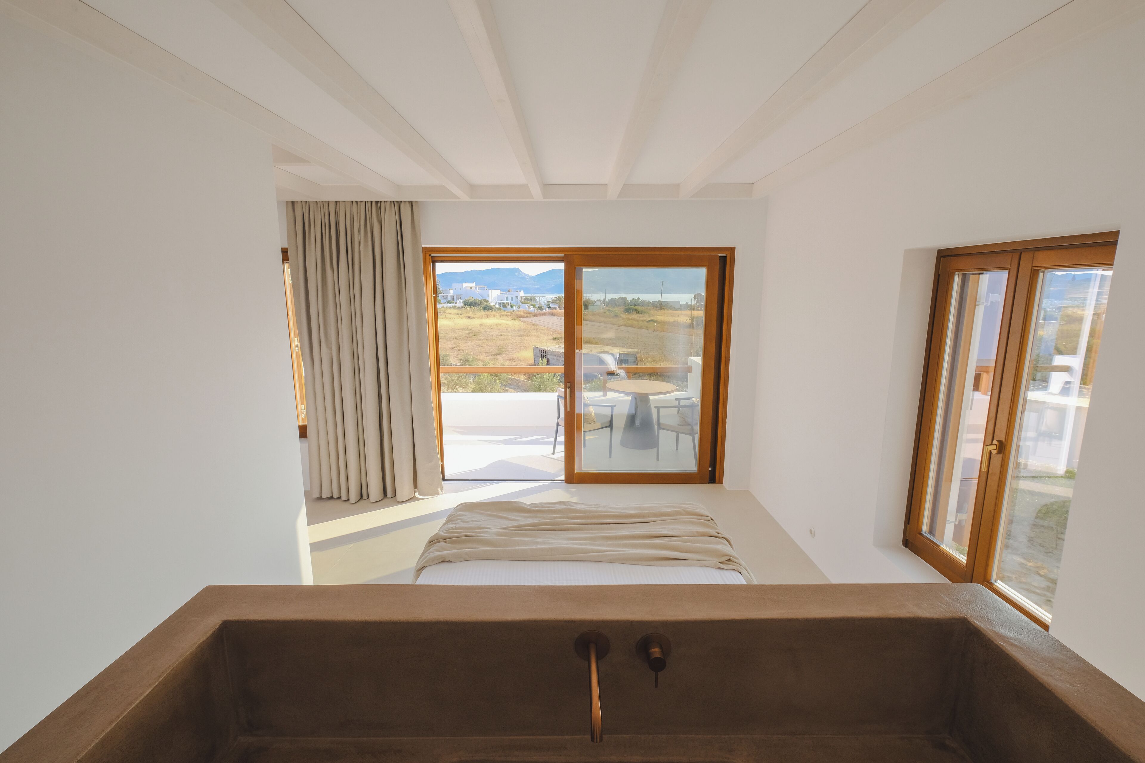 Suite with Sea View - First Floor - Anthos | Seprai antialergi, kedap suara, setrika/meja setrika, dan Wi-Fi gratis