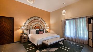 Premium bedding, down comforters, free minibar, individually decorated
