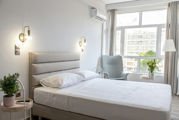 1 chambre, fer et planche à repasser, Wi-Fi, draps fournis