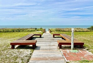Terrace/patio - Sand Dala | Brand New Bay Creek 5BR Luxury Home w/ Included Golf Cart, Pools & Private Beach (Cape Charles)