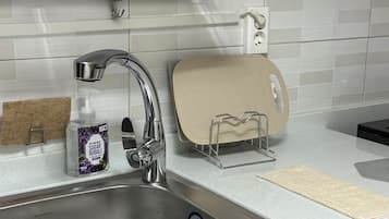 Classic Double Room, Multiple Beds, Non Smoking, Refrigerator | Private kitchen