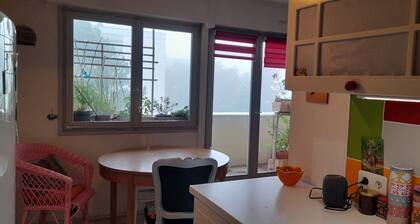 Bright and colorful apartment