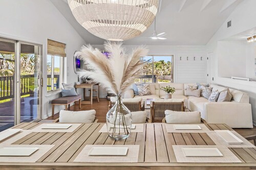 Oceanfront Beach House with Deck & Beach Access!