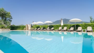 Una piscina riscaldata