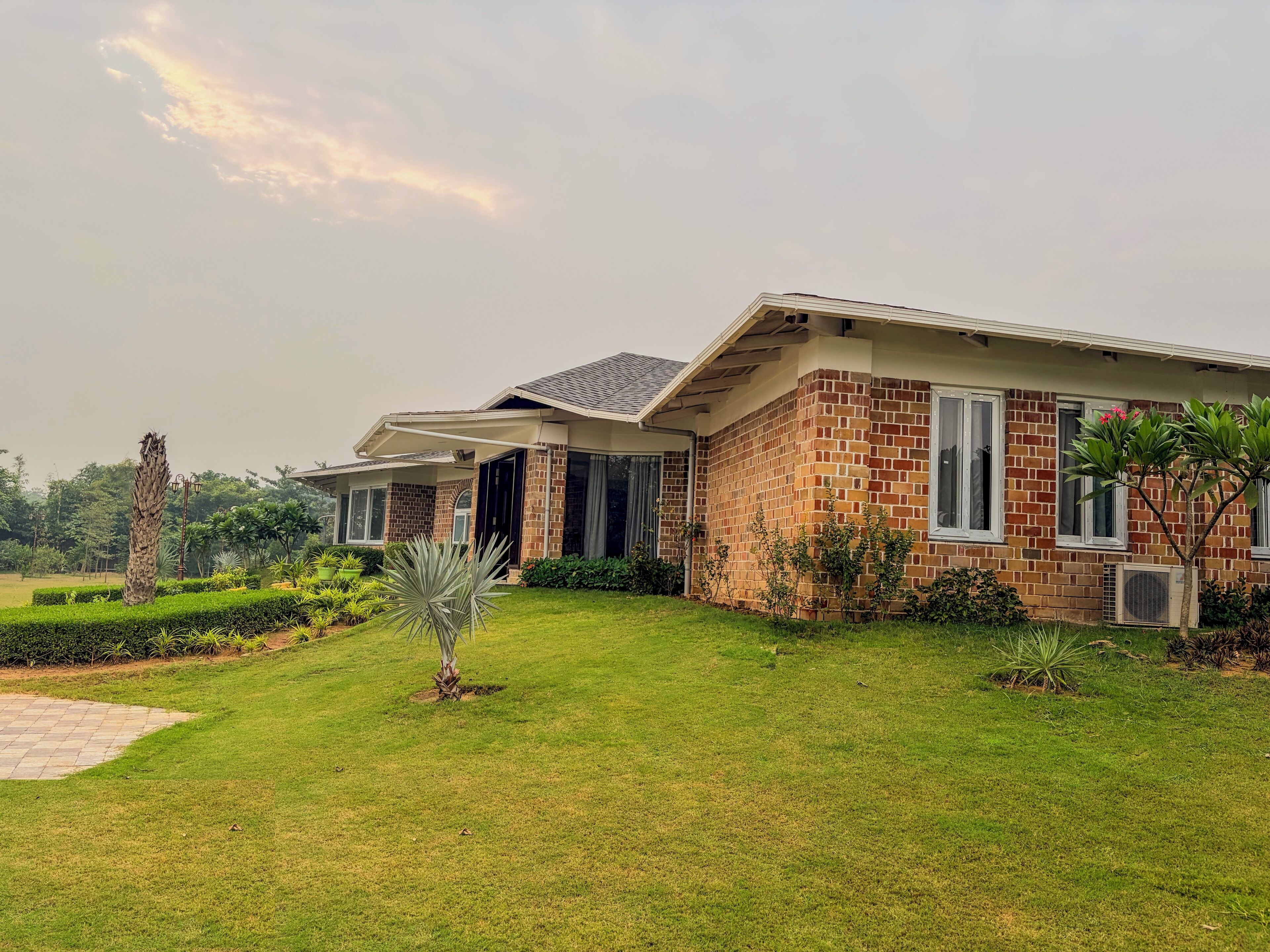 Facciata della struttura