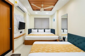 Kamar Keluarga | Seprai premium, Wi-Fi gratis, dan seprai linen