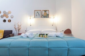 1 bedroom, iron/ironing board, free WiFi, bed sheets