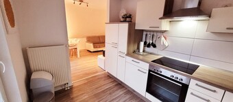 Cozy vacation apartment with terrace and sauna