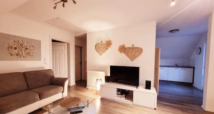 Gemütliche Ferienwohnung mit Terrasse und Sauna