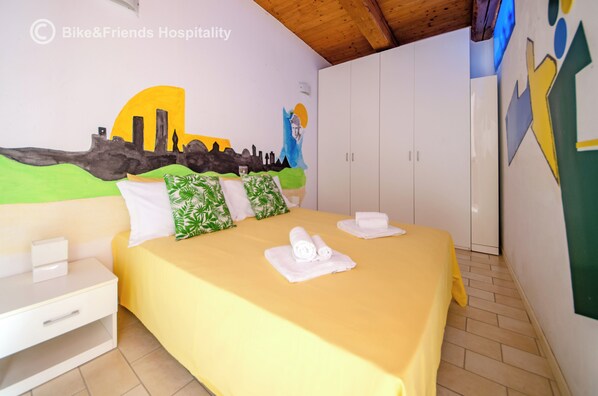 1 chambre, Wi-Fi, literie fournie