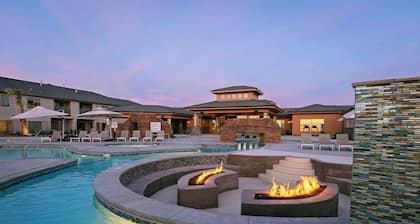 Oasis Retreat: 6BR Zion Village w/ Lazy-River Pool