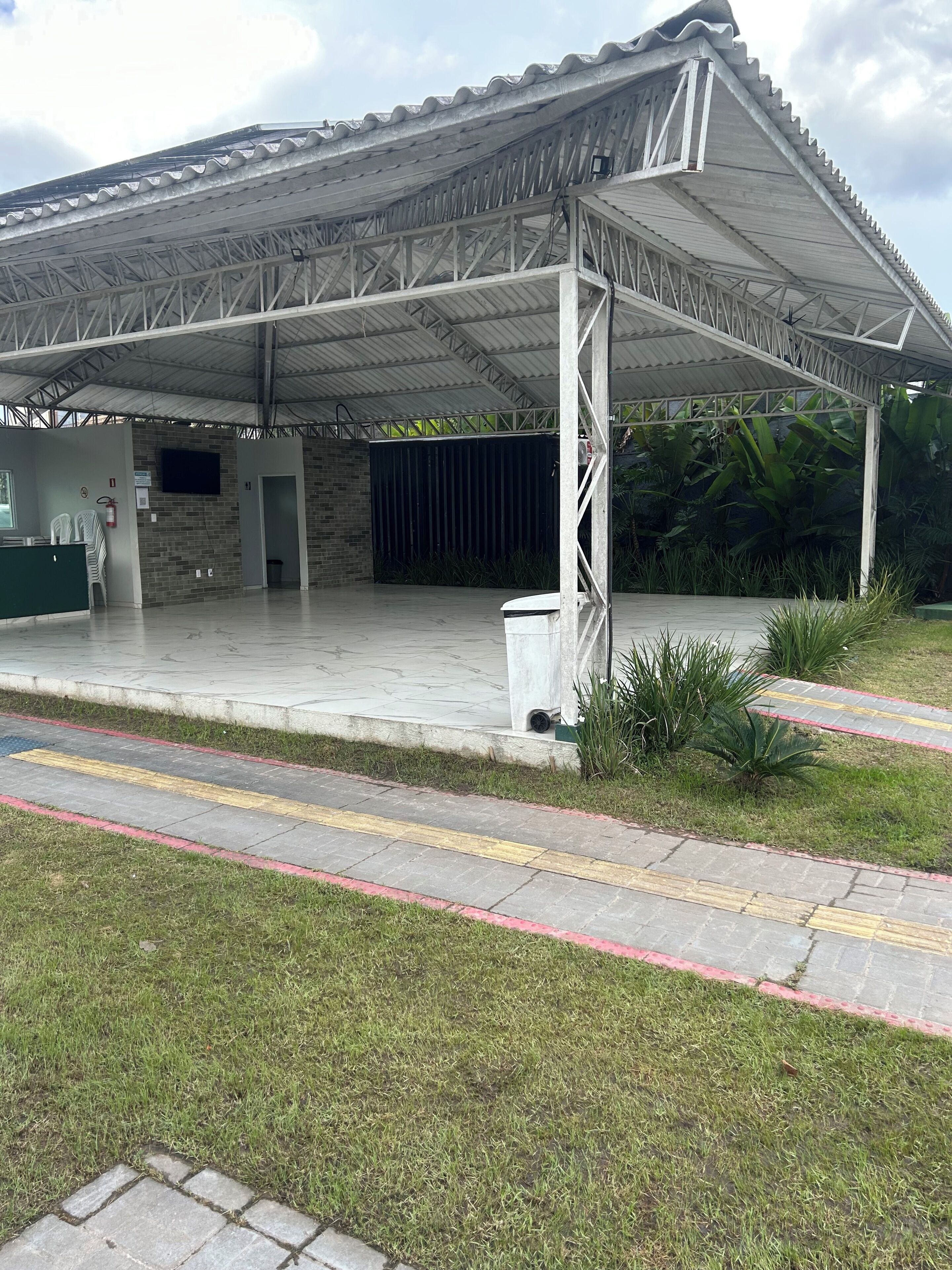 Enceinte de l’hébergement