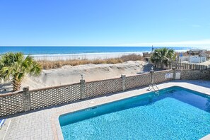 Pool - Surfwatch II 103 – Stunning Oceanfront 2 Bedroom Retreat (Surfside Beach)