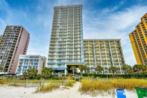 Front of property - Cozy 2BR Beachfront Condo (Myrtle Beach)