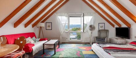 1 soveværelse, skrivebord, Wi-Fi, sengetøj