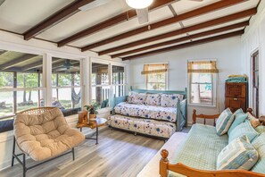 Cottage (2 Bedrooms) | Interior - Lake Wateree Retreat: Dock & Screened Porch! (Camden)