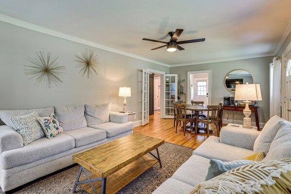 House (3 Bedrooms) | Interior - 1 Mi to Downtown Greer: Family Home w/ Gazebo! (Greer)