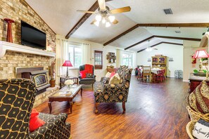 House (4 Bedrooms) | Front of property - 5 Mi to New Braunfels: Family-friendly Retreat (New Braunfels)