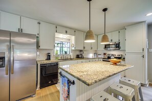 House (2 Bedrooms) | Interior - Mod on the Guad Home w/ Lake Mcqueeney Views! (Seguin)