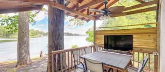 Dock + Stunning Views: Forested Lake Martin Cabin!