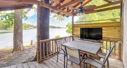 Dock + Stunning Views: Forested Lake Martin Cabin!