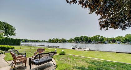 Riverfront Retreat w/ Dock & Kayaks in Mchenry