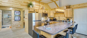 Walk to Shay Lake: Updated Home w/ Water View!