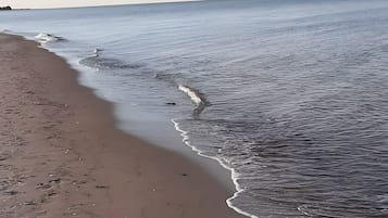Vlak bij het strand