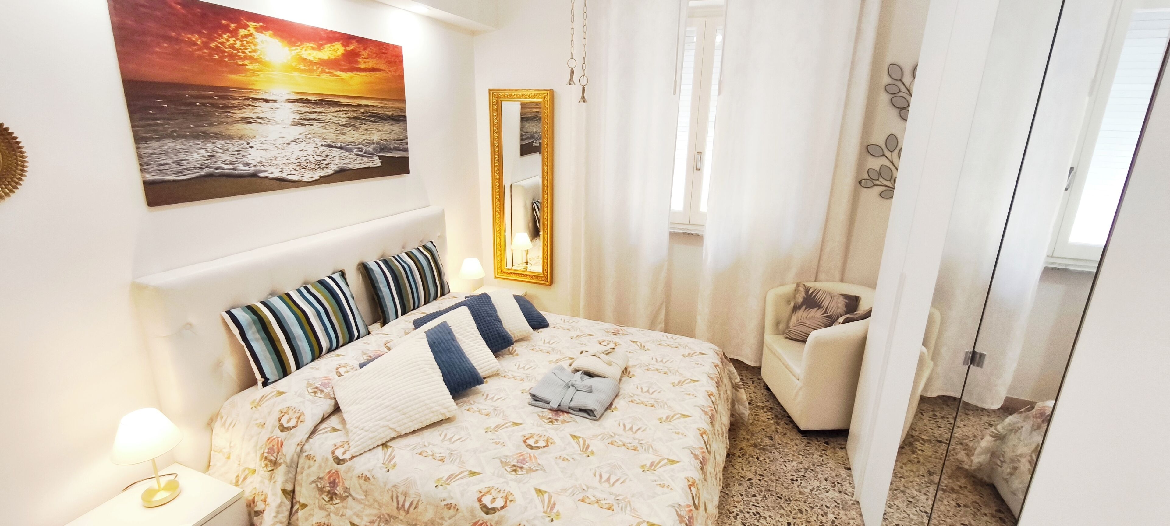 2 makuuhuonetta, silitysrauta/-lauta, Wi-Fi, vuodevaatteet