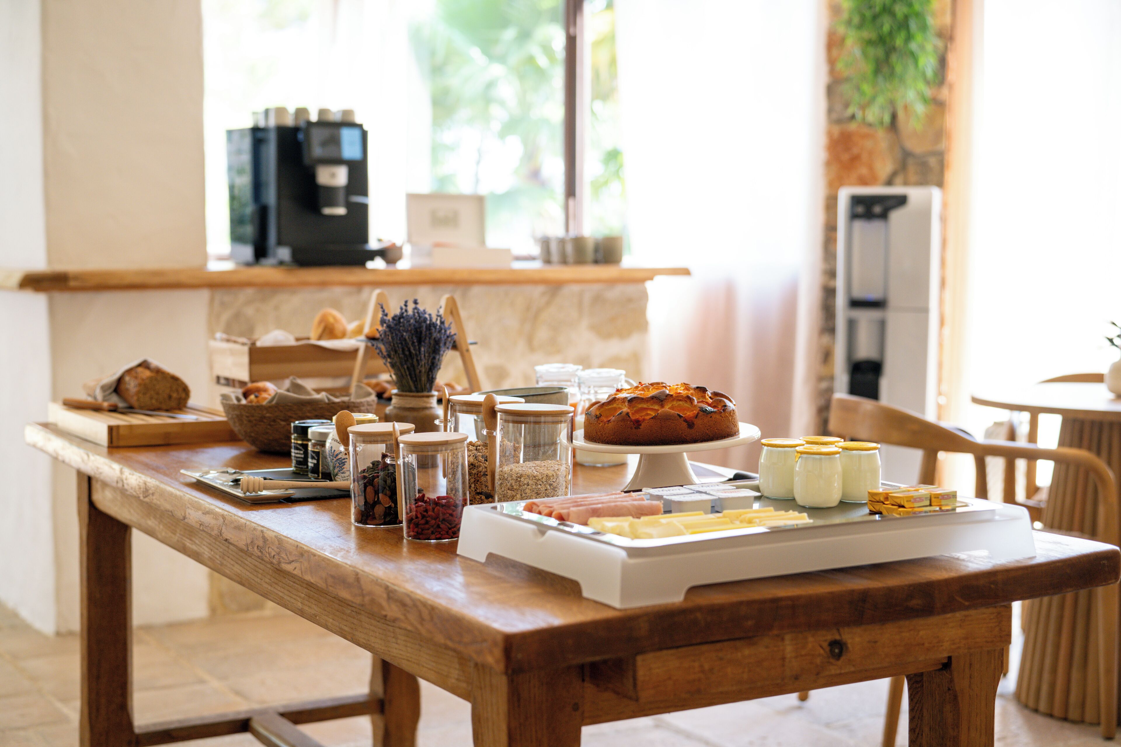 Frokostbuffé er inkludert hver dag