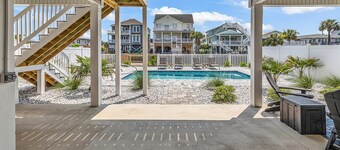 Brand New 4BR Channel Front Home in Cherry Grove! 326 46th Avenue, Pool