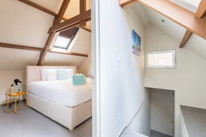 1 室のベッドルーム、アイロン / アイロン台、WiFi、ベッドシーツ