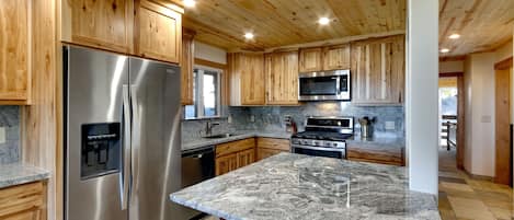 Maison, 3 chambres | Cuisine privée