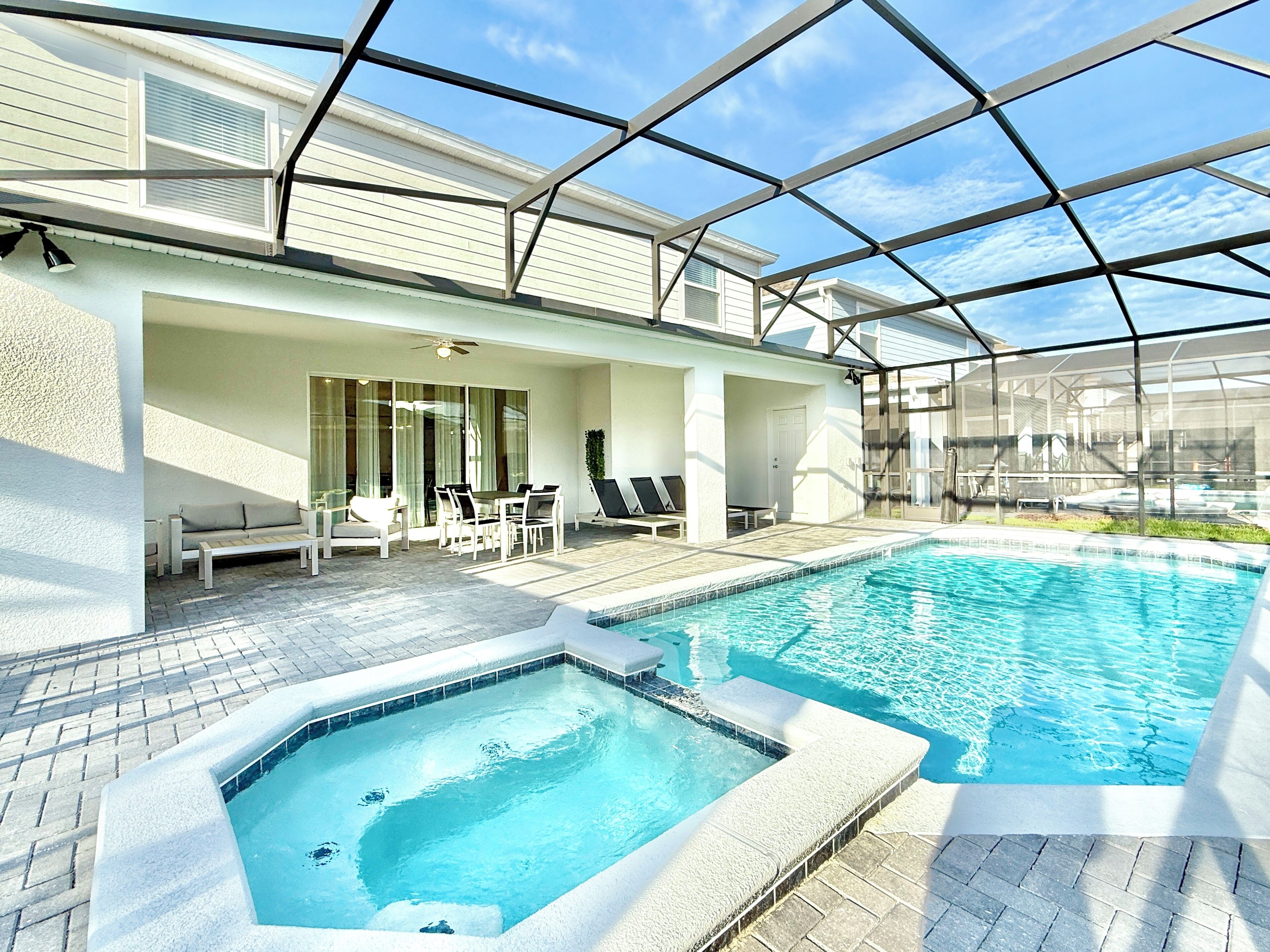 Außenpool, beheizter Pool